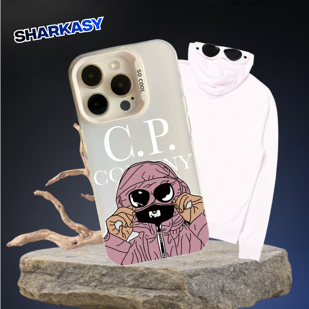 Coque C.P Company | Transparent Pink Edition